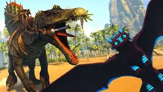 ACHEI O FÚRIA DA NOITE E DOMEI O SPINO ABSURDO! 😳 #2 ARK MUNDO DOS KAIJUS