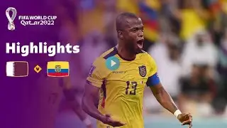 Qatar v Ecuador | FIFA World Cup Qatar 2022 | Highlights Urdu Hindi Commentary