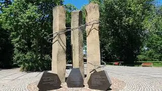 VLOG Центральный городской парк, детская площадка в Лович Польша/ plac zabaw Lowicz Poland 2022