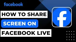 How To Share Screen On Facebook Live Mobile !