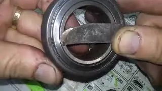 Como tirar a blindagem do rolamento sem danificar