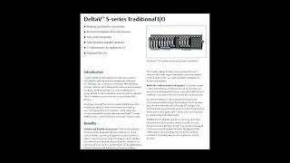 Emerson DeltaV S series Traditional IO Modules