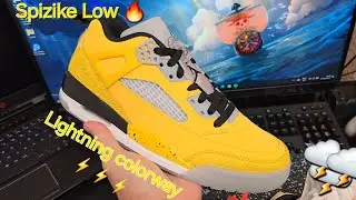 Spizike Low Lightning Colorway