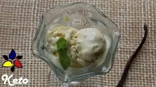 Keto Version of Häagen-Dazs Vanilla Bean Ice Cream | Keto Recipes | Keto Ice Cream | Sugar Free