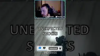 Twitch Streamer Gets SCARED! (Warzone) #shorts