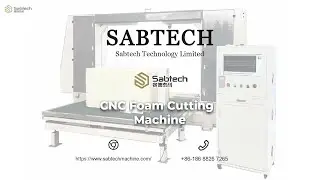 CNC Foam Cutting Machine for Soft Foam SAB-ZD2025