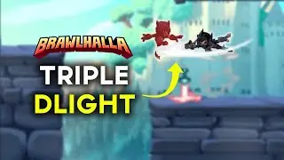 NUTTY Wall Bounce + TRIPLE Dlight String! - The most INSANE Brawlhalla clips I've seen #7