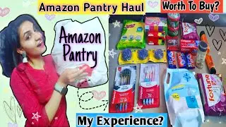 Amazon Prime Pantry Haul | Grocery Haul | My Shopping Experience #amazonpantryhaul #amazonpantry