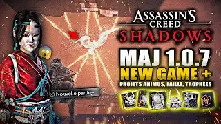Assassin's Creed Shadows : Nouvelle FAILLE du Pr&eacute;sent ! Troph&eacute;es & Nouvelle Partie + 🔥 (MAJ 1.0.7)