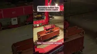 On-site Installation! Container Gantry Crane &ndash; International Projects ⚙️#hengyuancrane