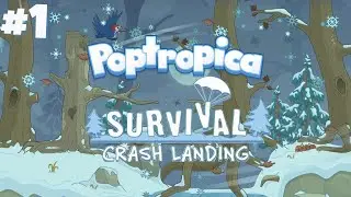 Poptropica: Survival Island Pt. 1 Crash Landing