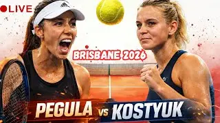 Jessica Pegula vs Marta Kostyuk Highlights | WTA BRISBANE 2025