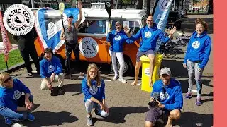 Plastic Soup Surfer Team: Sup Cleanup in Gouda met Janneke Smits tijdens de Wakkere Wegwerpers Tour