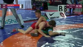 Qual. GR - 75 kg: D. MOLNAR (SRB) v. N. KEKENJ (HUN)