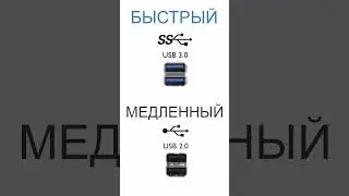 Зачем на компьютере синий и черный USB порт?