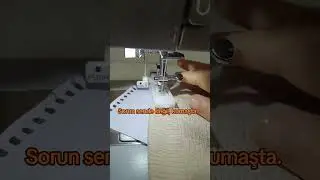 Bu ge&ccedil;ici bir y&ouml;ntem ama iş g&ouml;r&uuml;yor. #sewing #singer #singerhd6335 #heavyduty #ilika&ccedil;ma #buttonholes