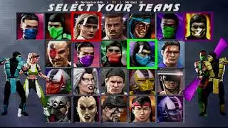 Ultimate Mortal Kombat 3 Fightcade - FT3 - 2 On 2 Kombat