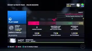 NHL Hockey Ultimate Team.