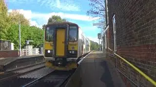 153309 Departs Westerfield P1 (25/10/2017)