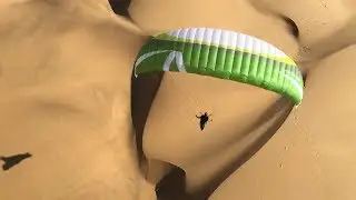 D&uuml;ne 7 soaring in Namibia