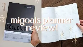 MIGOALS GOAL DIGGER PLANNER REVIEW | walkthrough, pros, cons