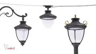 Estilo2 outdoor lighting LED luminaire SELENE