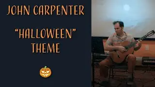 John Carpenter - Halloween Theme (arr. Berger) - Classical Guitar