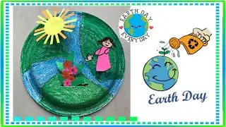 Environment Day Activities for kids | Earth Day Craft || Save Earth || Save Our Planet || Save Tree