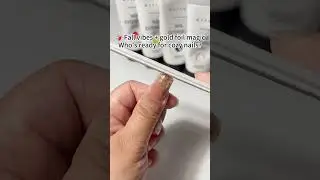 Gold Foil Nails That Wow Everyone!