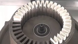 Applying New Insulation Paper to a Motor_Motor Slot Paper Inserting Process