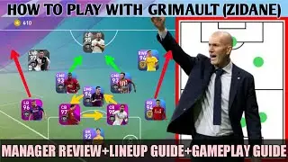How to play with Zidane in PES 20 Mobile How to play with Grimault in PES #grimault #drgranny