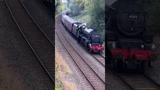 Steam - Black 5 45212 - The Stratford Flyer - #steam #train #railway
