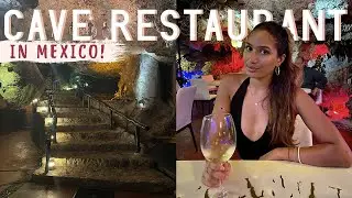 Dinner inside a cave with bats?? | Playa del Carmen