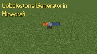 How to Make a Cobblestone Generator in Minecraft
