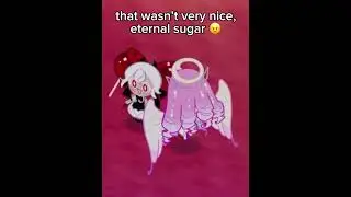 I forced eternal sugar to hang out with other cookies 👺 #cookierun