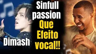 “DIMASH VOZ ADULTERADA?” ISSO NÃO É NORMAL… 😨 Dimash e o efeito vocal de “Sinful Passion” | React