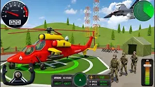 Helicopter Flying Pilot Rescue Game - Army Helicopter Fight Rescue Simulator - Andriod Gameplay