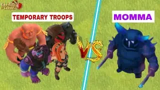 Momma Pekka vs Temporary Troops 🥲 clash of clans