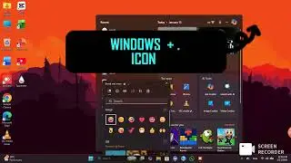 How to use emoji icons in windows 11😁