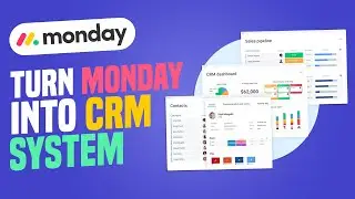 How To Turn Monday.com Into A CRM System | Step By Step Tutorial (2022)
