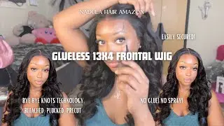 Try! Nadula 13x4 Pre Everything Glueless Body Wave Wig | FT. NADULA HAIR AMAZON