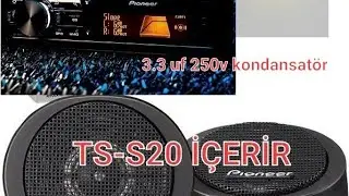 SES SİSTEMİ GÜNCELLEME 4.BÖLÜM PIONEER TS-S20 80PRS