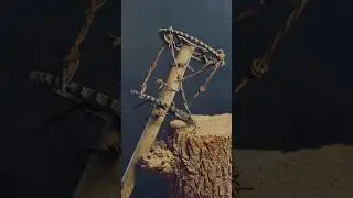 Making Zombie Weapon #zombie #survival ##diyweapons #diy #shortvideo #creative  #ancientweapons