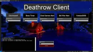 Deathrow Client (Finished GUI)
