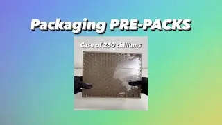 pre packs chillum unboxing and reboxing