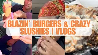 🔥Foodie Adventures: Blazin Grill & Baytna Caf&eacute; Taste Test!🍔🍟🥤