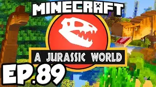 Jurassic World: Minecraft Modded Survival Ep.89 - SMALLEST DINOSAUR EVER!!! (Dinosaurs Modpack)