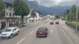 A Short Bus Journey Garmisch Partenkirchen to the Farchant Tunnel