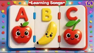 Sing, Laugh & Learn! ABC Fruits Flip Book Adventure from A to Z!
