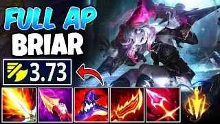 FULL AP BRIAR - RAGEBLADE ON-HIT | (3.73 ATTACK SPEED) NEW CHAMPION GAMEPLAY | League of Legends